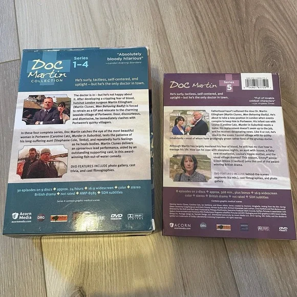 Doc Martin DVD set seasons 1-5 - Picture 3 of 4